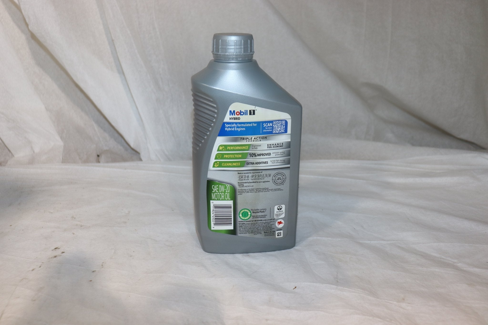 Mobil 1 0W-20, Advanced Hybrid Full Synthetic Engine Oil, 1 Qt. - Northside Material Brokers