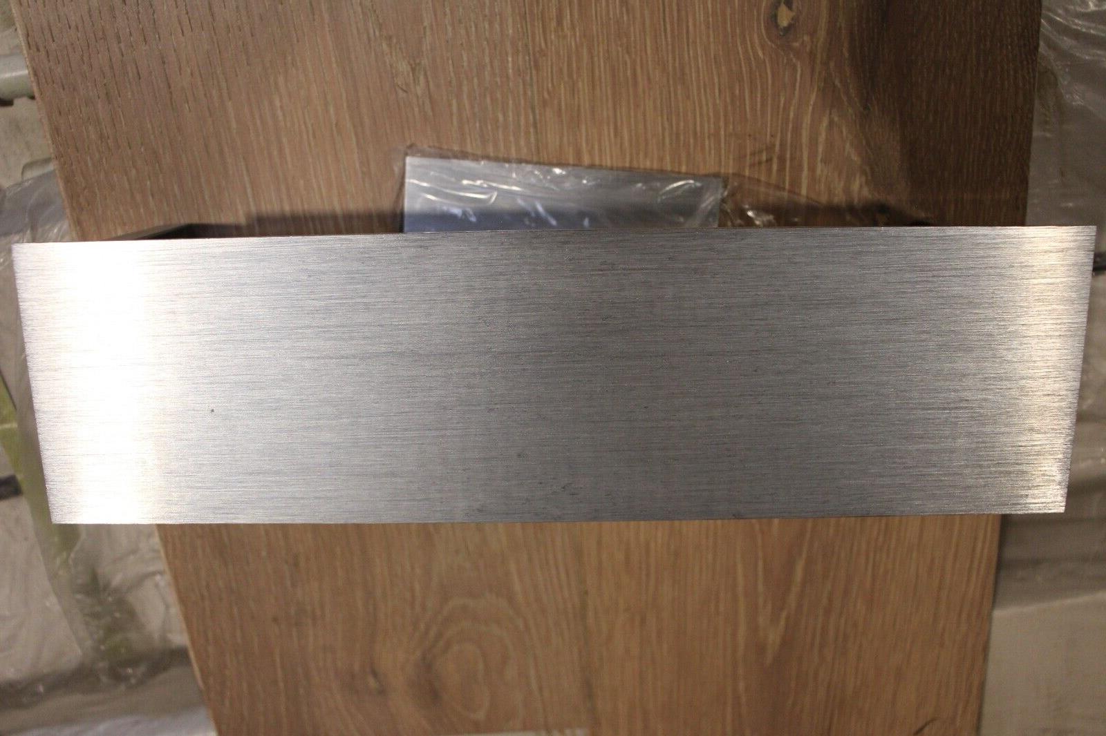 MODERN BRUSHED NICKEL / STAINLESS STEEL WALL WASH SCONCE - Northside Material Brokers