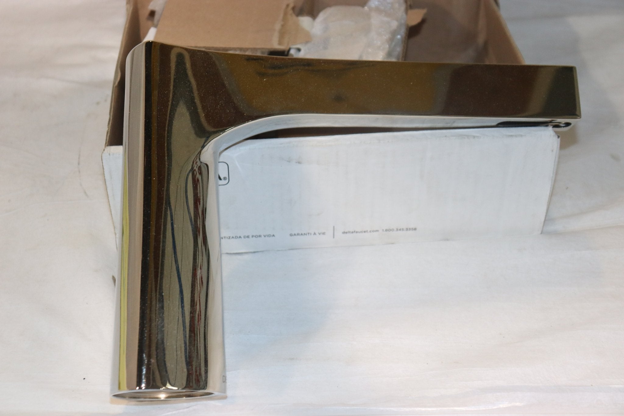 Modern Polished Nickel Roman Tub Trim Kit DELTA T2774-PN - Northside Material Brokers