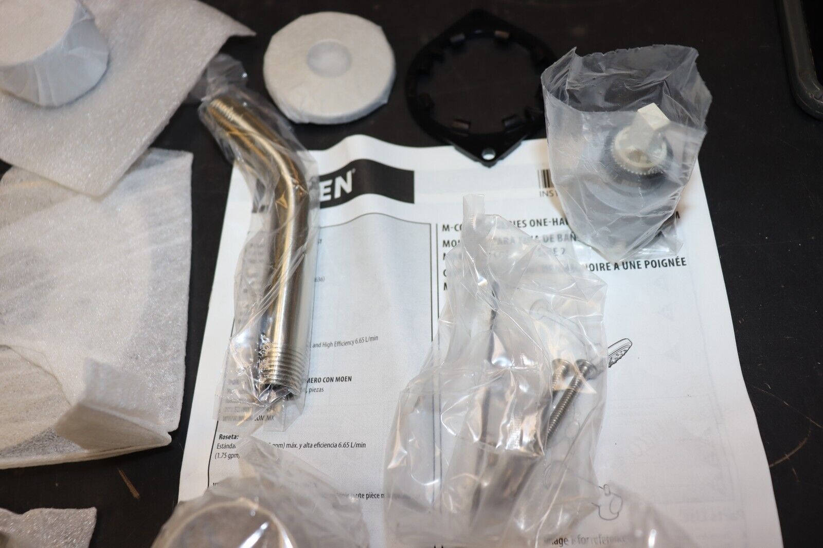 Moen Align UT2193NHBN - Tub and Shower Showers - NEW Open Box - Brushed Nickel - Northside Material Brokers