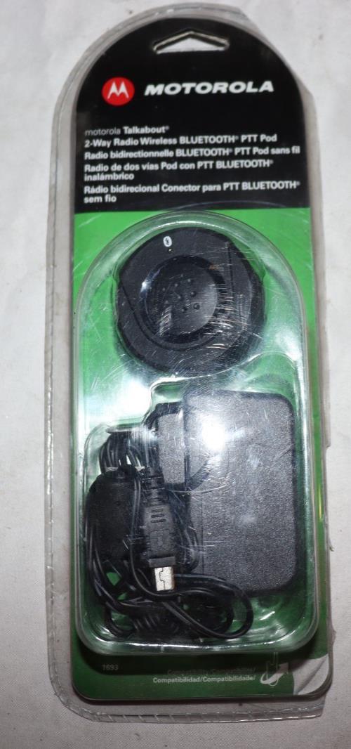 Motorola Talk About Blue Tooth PTT Pod, NOS, GU6783A - Northside Material Brokers