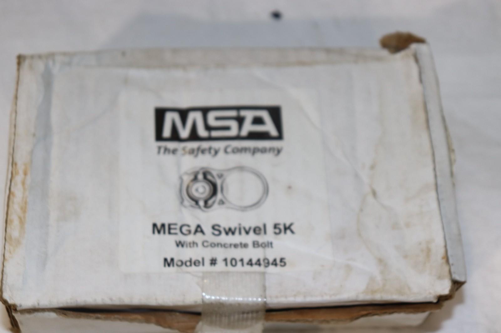 MSA The Safety Company 5K Mega Swivel Anchor w/ Concrete Anchor 10144945, NOB - Northside Material Brokers