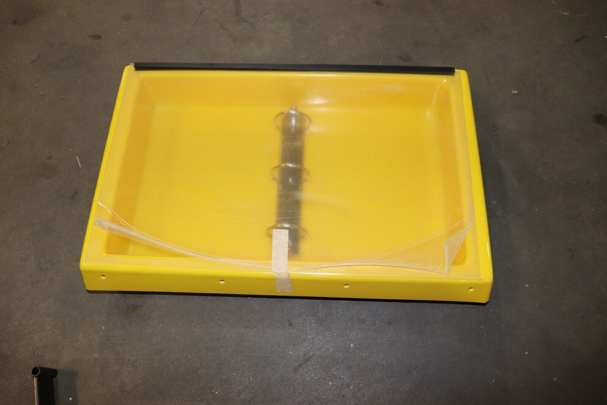 MSDS / Pedestal DOCUMENT WORKSTAND, Qualtech A1200-01, Yellow, NEW - Northside Material Brokers