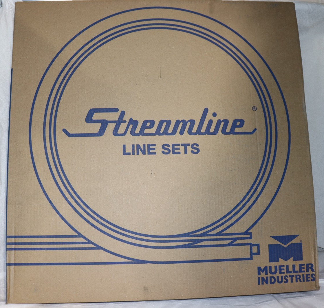 Mueller Industries 3/8 in. x 3/8 in. x 1/2 in. x 30 ft. Air Conditioner Line Set - Northside Material Brokers