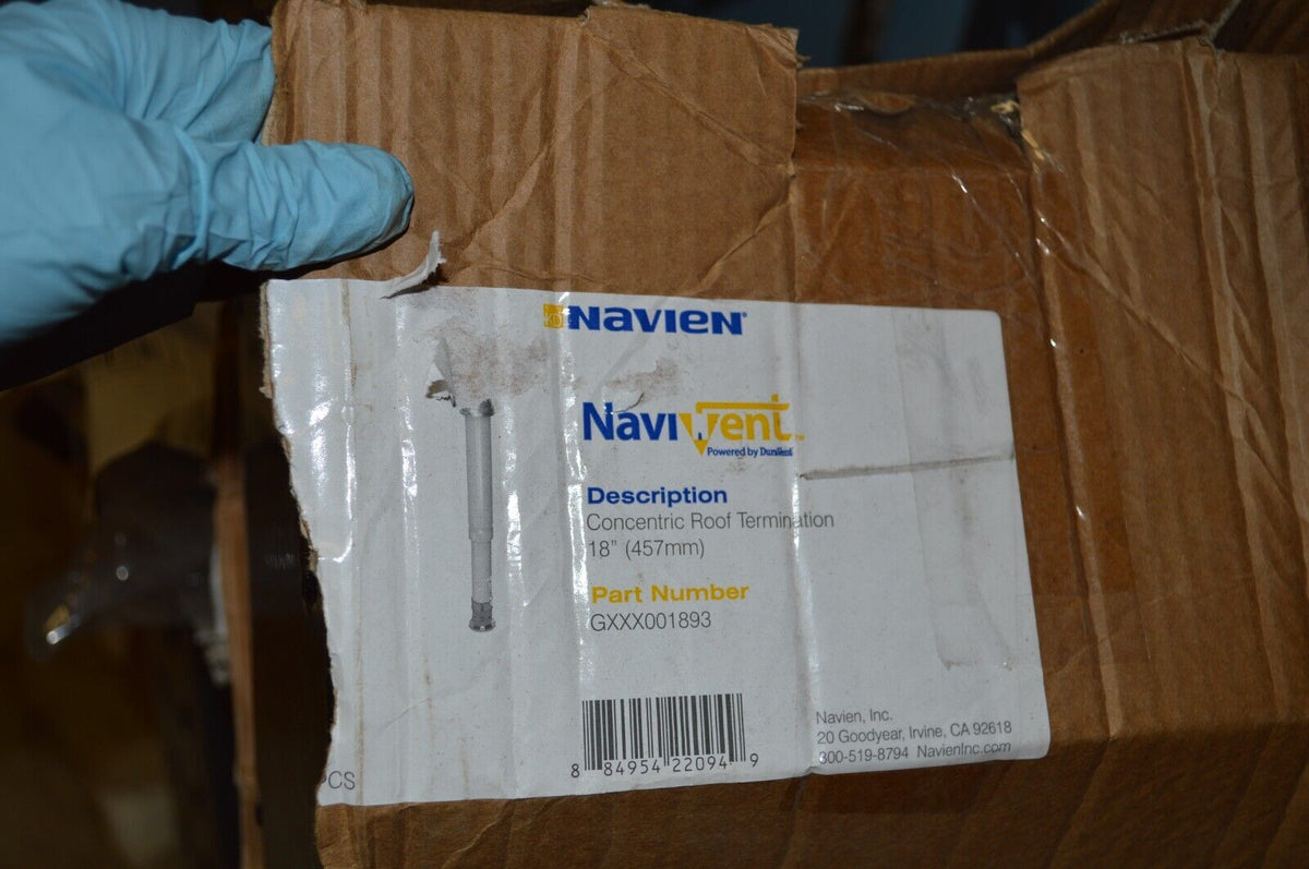 Navien GXXX001893 18 inch Concentric Roof Termination Kit - Northside Material Brokers