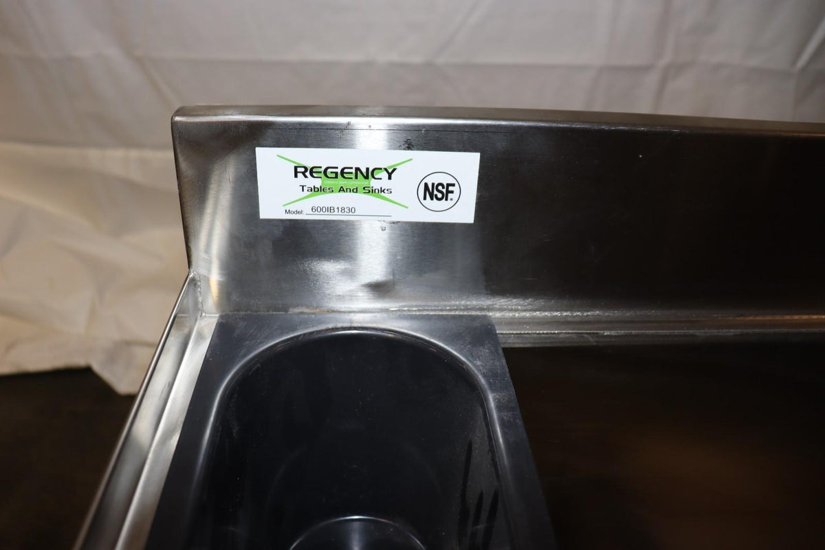 NEW 18X30 Under Bar Ice Bin Insulated 20 Gauge Stainless Regency 600IB1830 - Northside Material Brokers