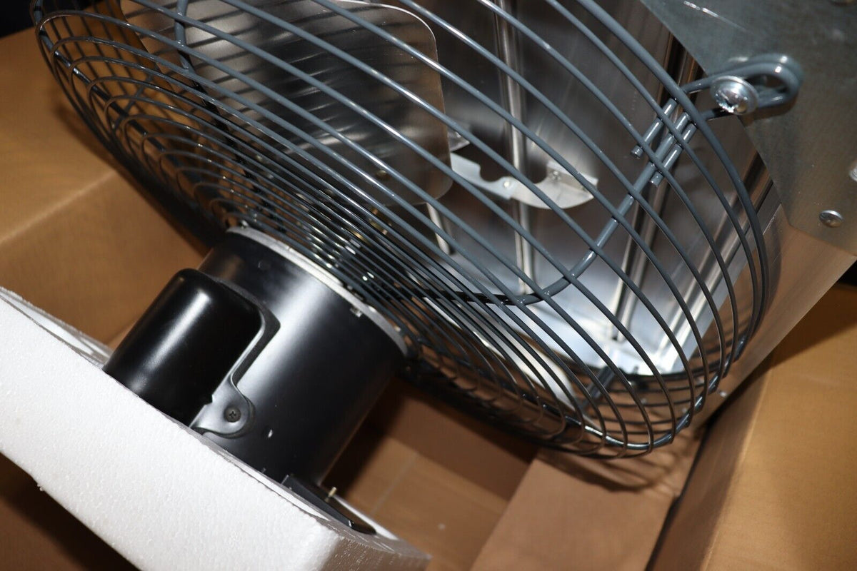 NEW - Dayton 484X41 18" Shutter Mount Exhaust Fan 1/4 HP 115V AC - Northside Material Brokers