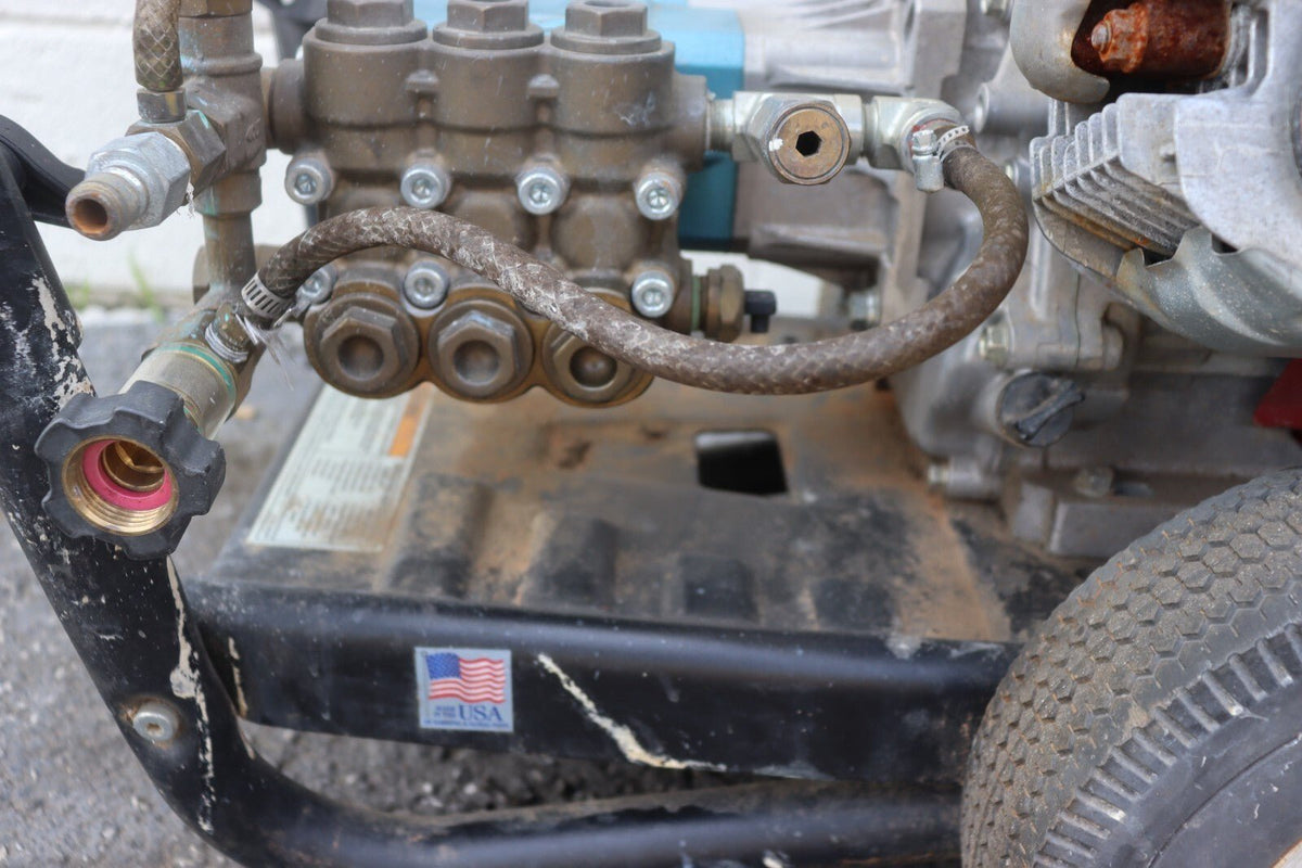 NorthStar Gas Cold Water Pressure Washer, 4000 PSI, Honda Engine, Cat Pump, Used - Northside Material Brokers