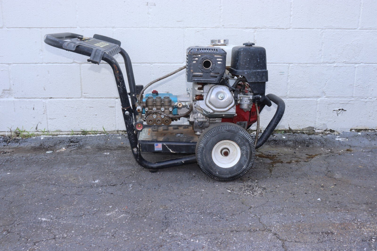 NorthStar Gas Cold Water Pressure Washer, 4000 PSI, Honda Engine, Cat Pump, Used - Northside Material Brokers