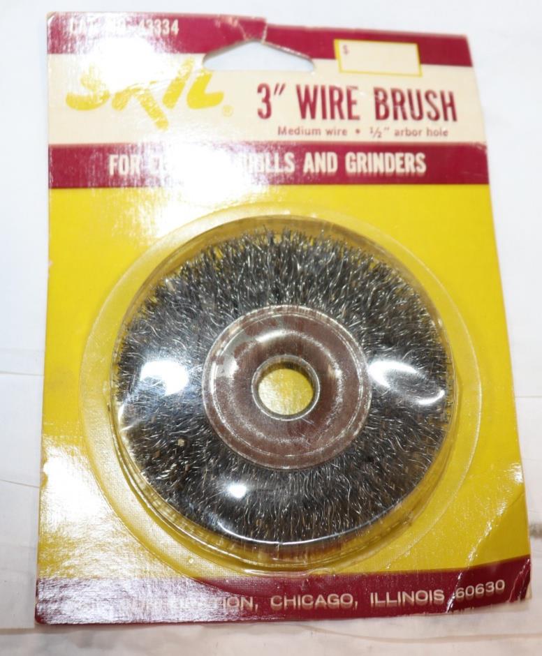 NOS Skil 43334 3" Wire Brush for Grinders - Northside Material Brokers