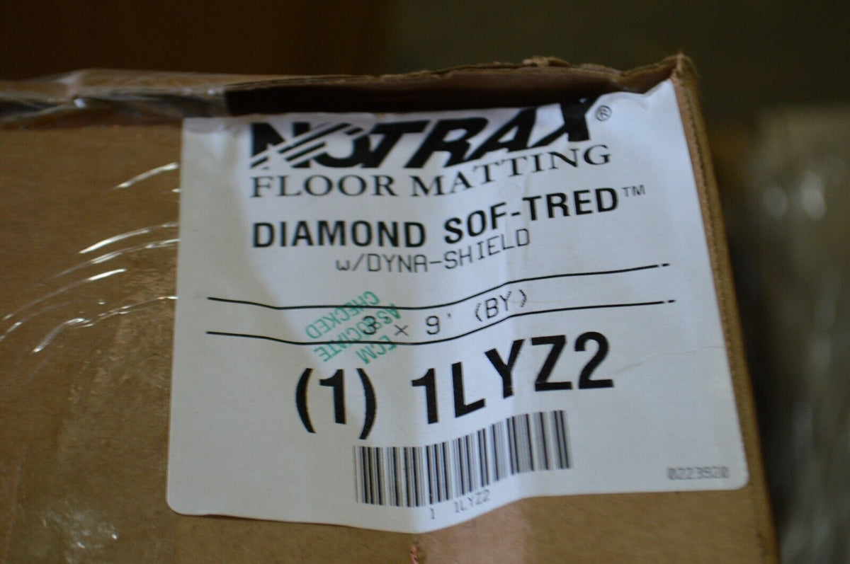 Notrax floor matting, Diamond Sof-Tred w/ dyna shield. Model 1lyz2 - Northside Material Brokers