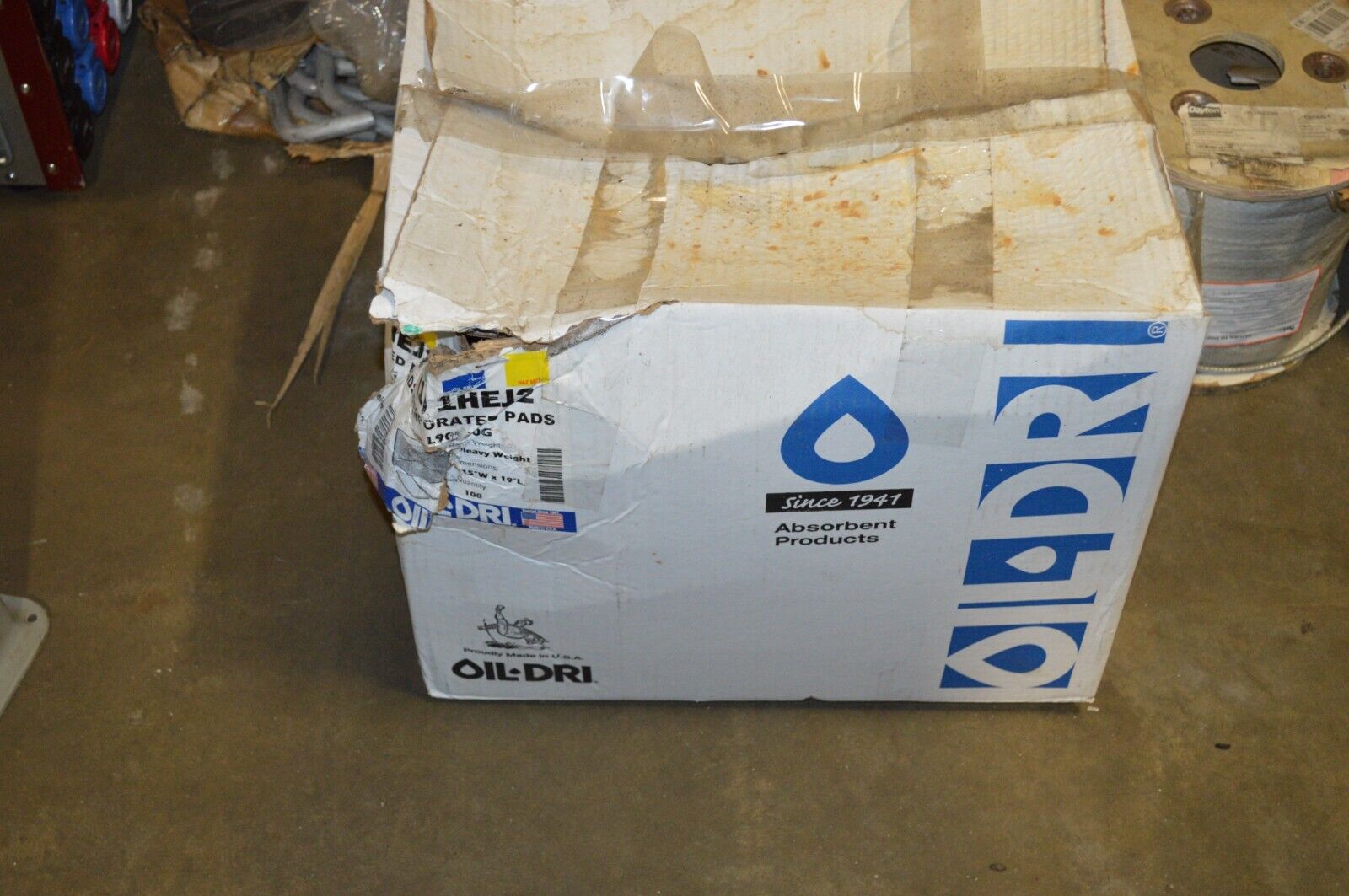 OilDri abosorbent pad Model 1HEJ2 - Northside Material Brokers