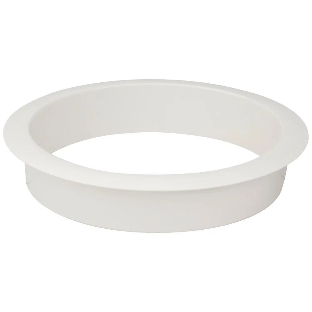 Open White Plastic Grommet for 5" Diameter Hole - 10 PACK - Northside Material Brokers