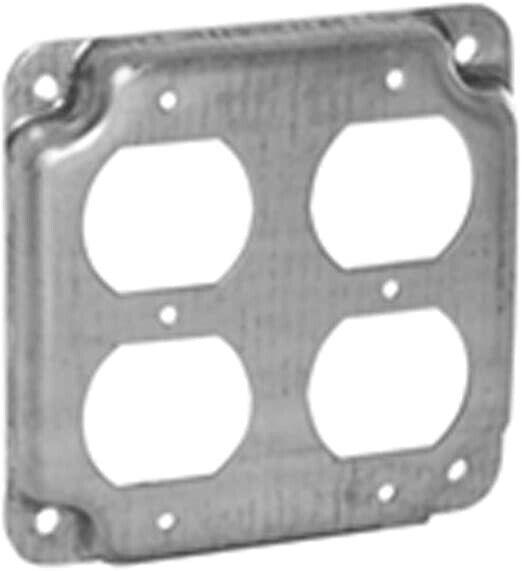 PACK OF 5, 4" DOUBLE GANG RECEPTICLE PLATE - Northside Material Brokers