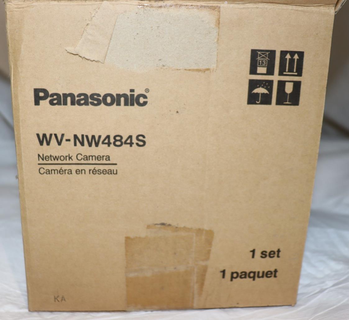 Panasonic WV-NW484S IP Camera, New Open Box - Northside Material Brokers