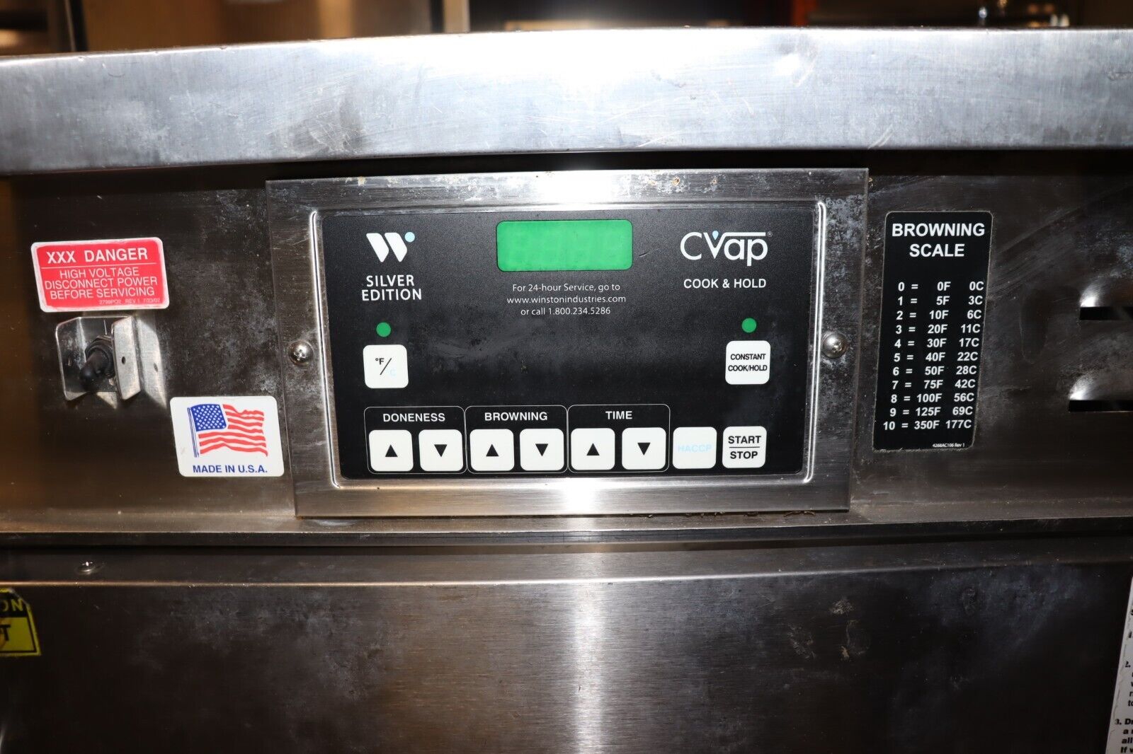 PARTS ONLY Winston CHV5-05UV CVap Cook & Hold, controlled Vapor Tech food cooker - Northside Material Brokers