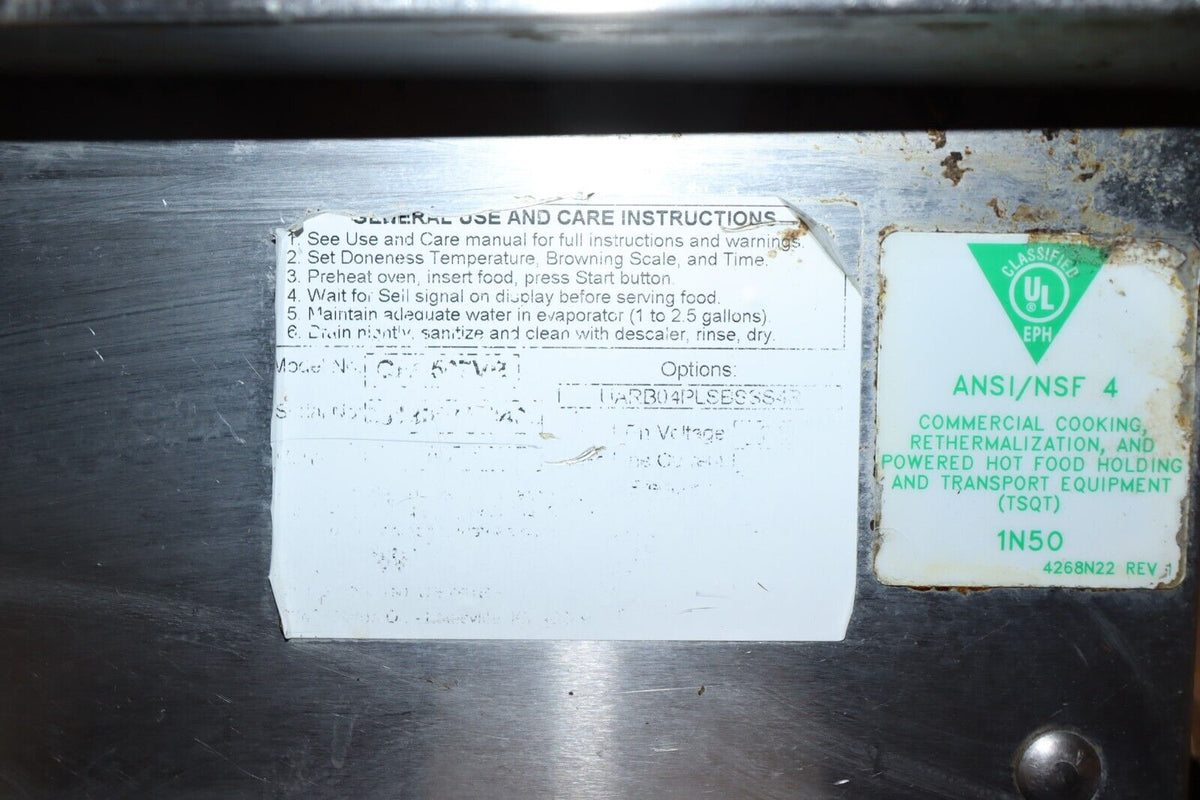 PARTS ONLY Winston CHV5-05UV CVap Cook & Hold, controlled Vapor Tech food cooker - Northside Material Brokers