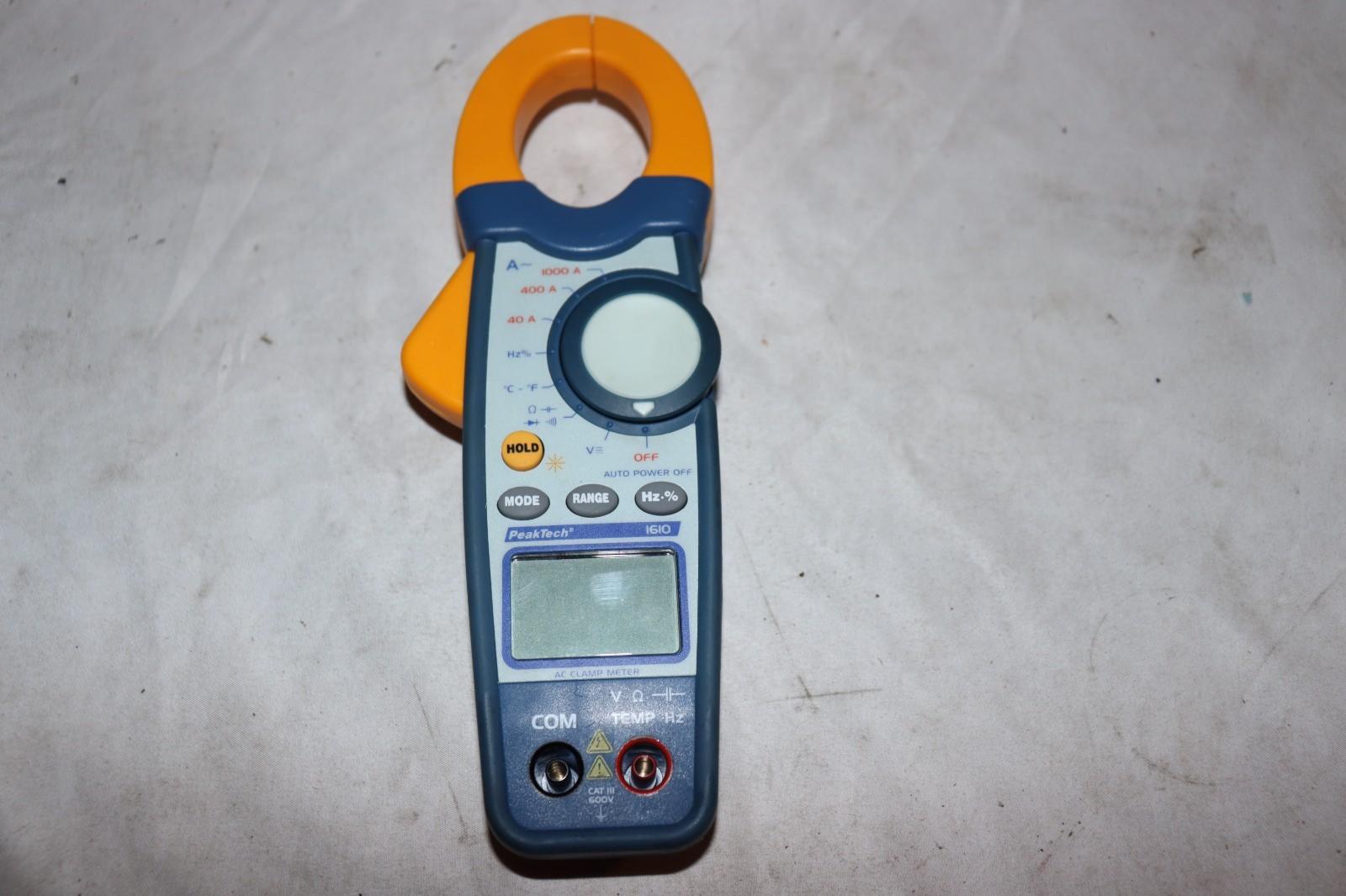 PeakTech 1610 Digital Multi Meter - Northside Material Brokers