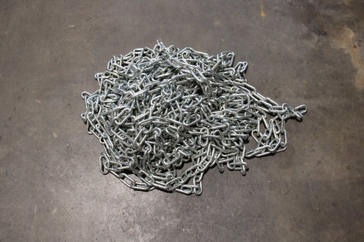Peerless™ 6047032 7/0 Straight Link Coil Chain - 100 Feet/Carton - Zinc Plated - Northside Material Brokers