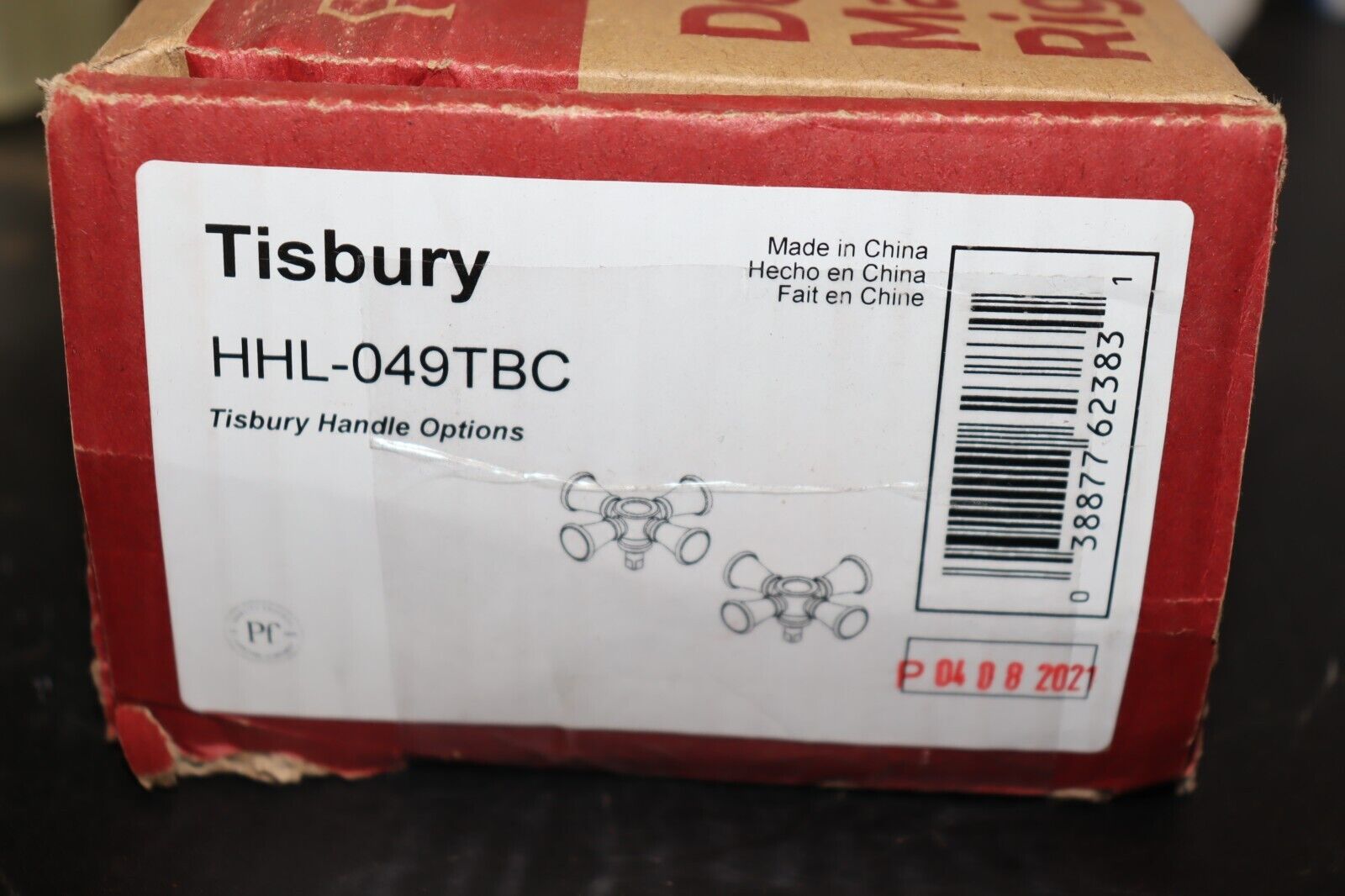 Pfister Tisbury Bathroom Faucet Cross Handles, HHL-049TBC - Northside Material Brokers