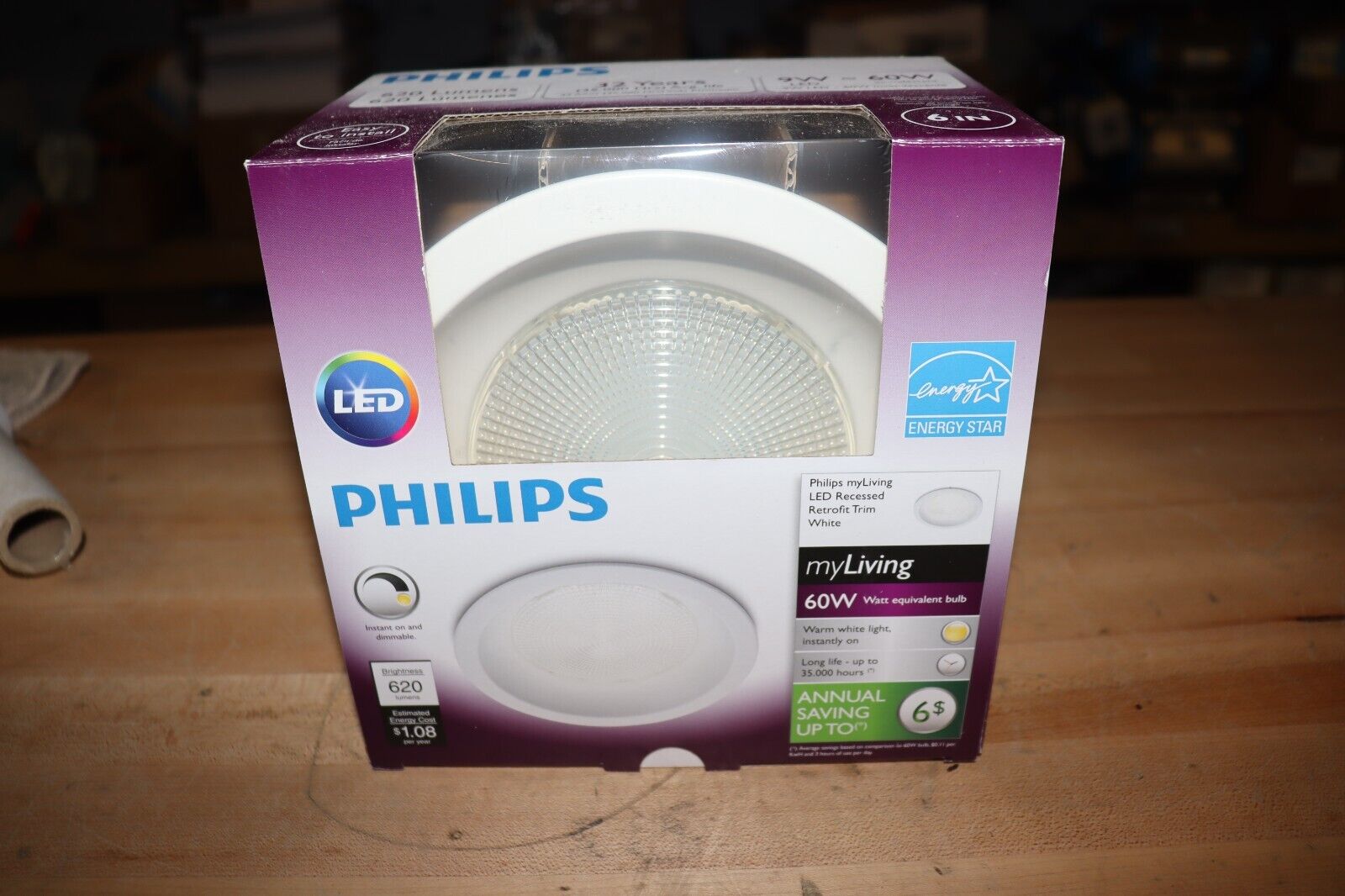 Philips 591020049 Myliving Led Recessed Retrofit Trim In White - Northside Material Brokers