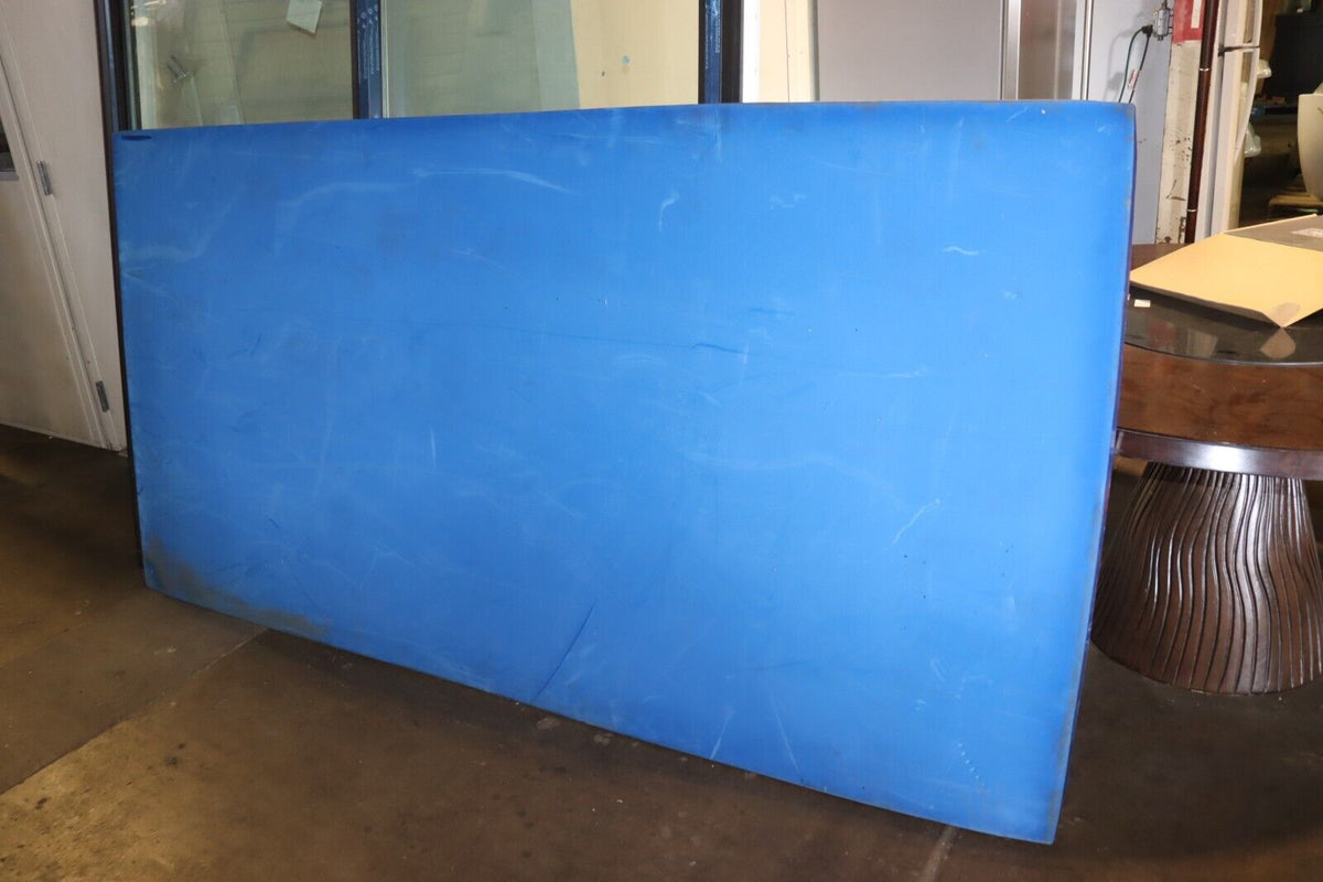 Polyethylene Sheet: Std, 4 ft x 8 ft, 1 in Thick, Blue, 30WN75 - Northside Material Brokers