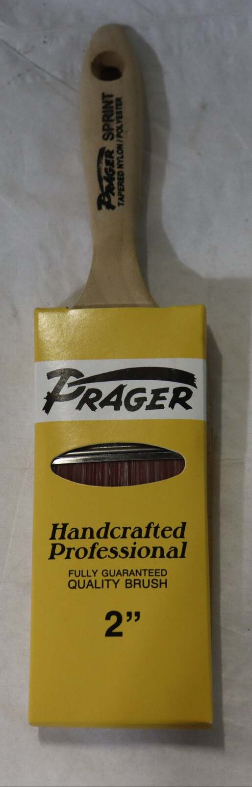 Prager Sprint 2 Inch Nylon Polyester Paint Brush, New Old Stock - Northside Material Brokers