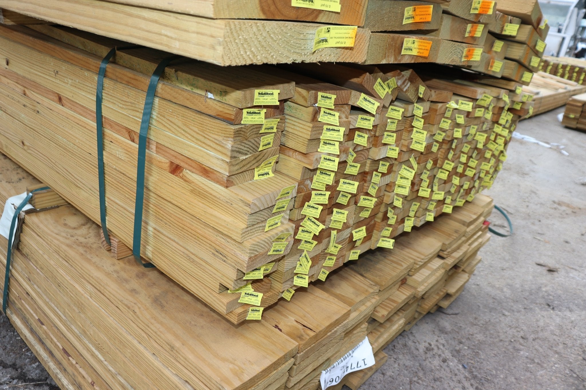 Pressure Treated Boards, Southern Yellow Pine 2 - Northside Material Brokers