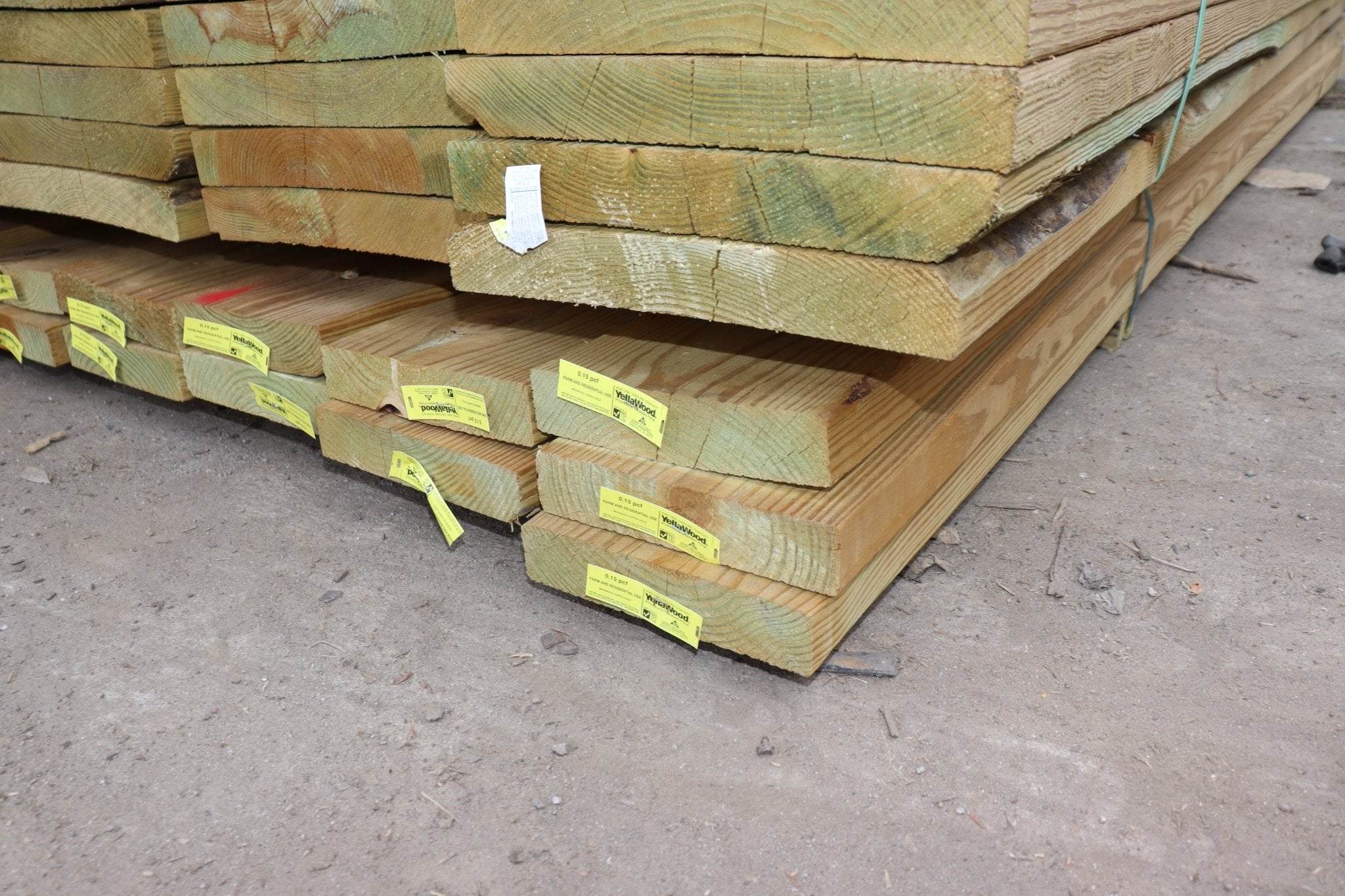 Pressure Treated Dimensional Lumber 2 Southern Yellow Pine - Northside Material Brokers