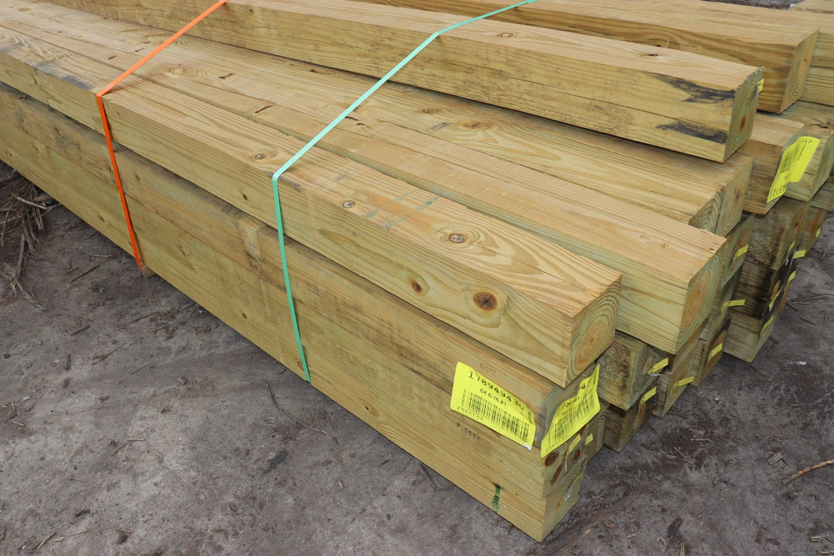 Pressure Treated Post, 2 Yellow Pine, Dimensional Lumber - Northside Material Brokers