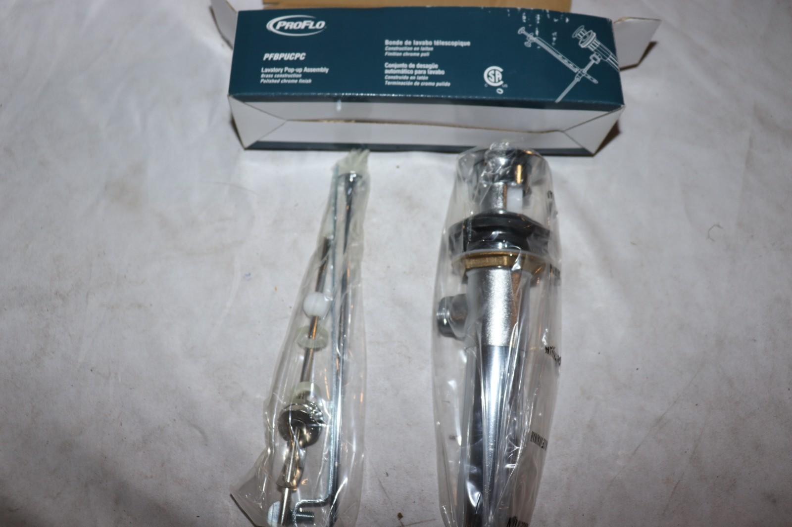 PROFLO PFBPUC 1-1/4" Pop-Up Drain Assembly - Polished Chrome - Northside Material Brokers
