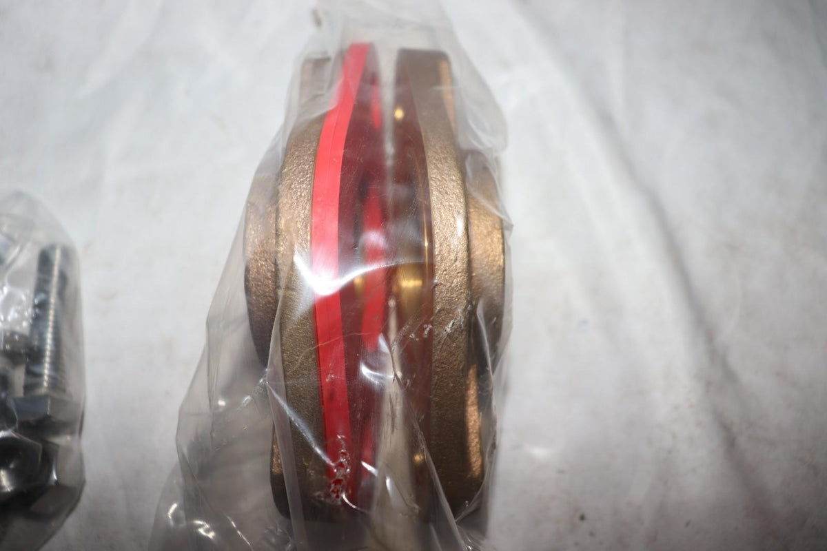 PROSELECT, 2 in. Cast Bronze Meter Flange Kit Pair Part  PSXMFK, 1 pair - Northside Material Brokers