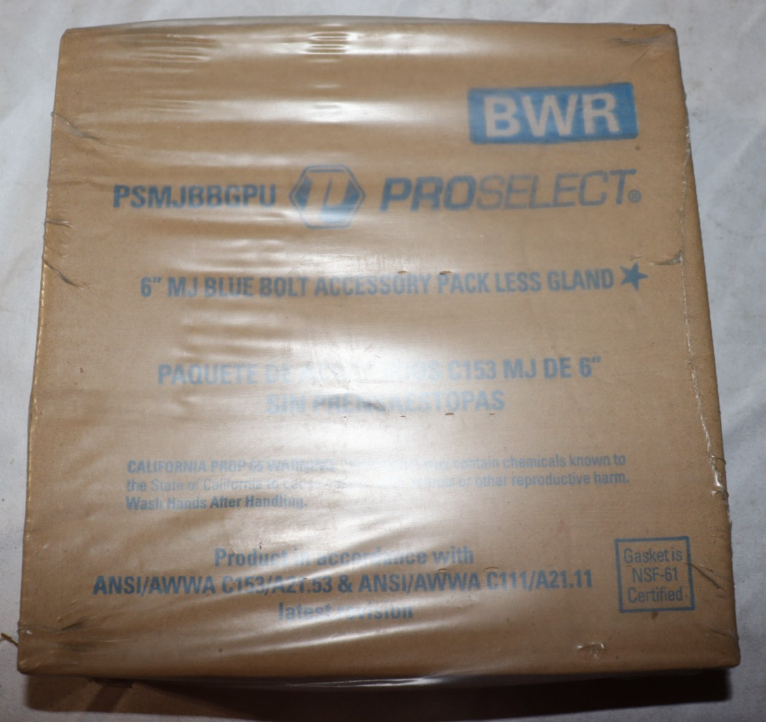PROSELECT PSMJBBGP Series 6 in. Low Alloy Steel Mechanical Joint Accessory Pack - Northside Material Brokers