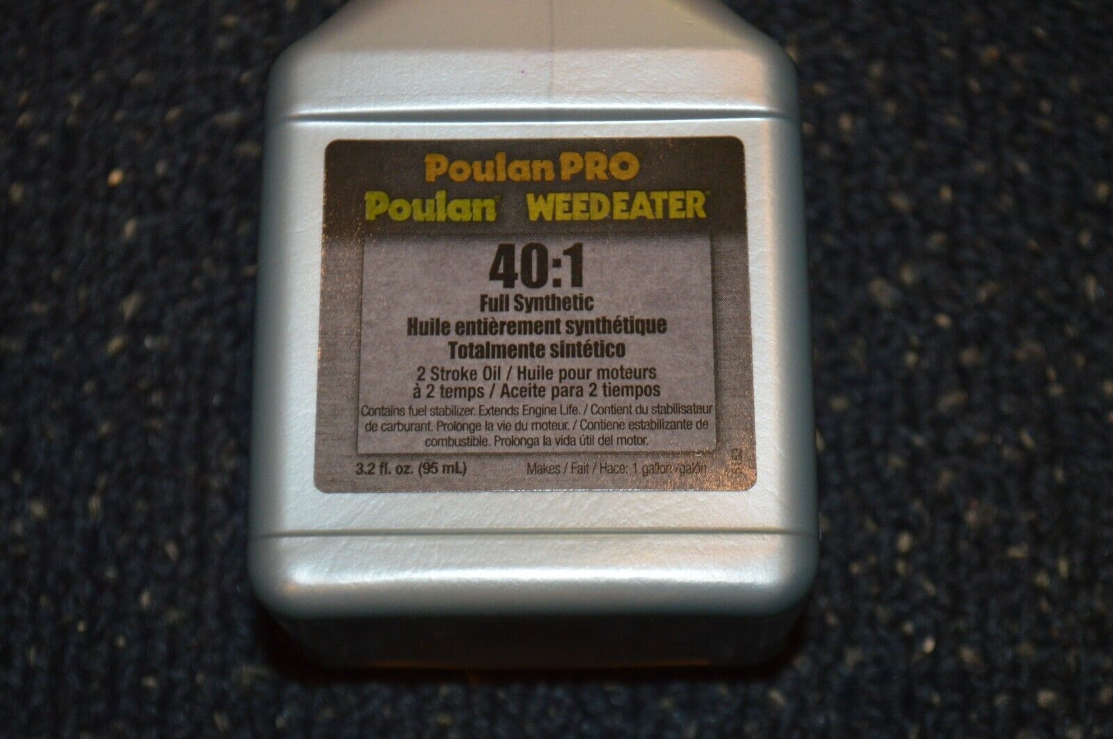 Qty 24 - Poulan Pro Weedeater 40:1 Full Synthetic Blend 2 Stroke Oil 3.2 oz - Northside Material Brokers