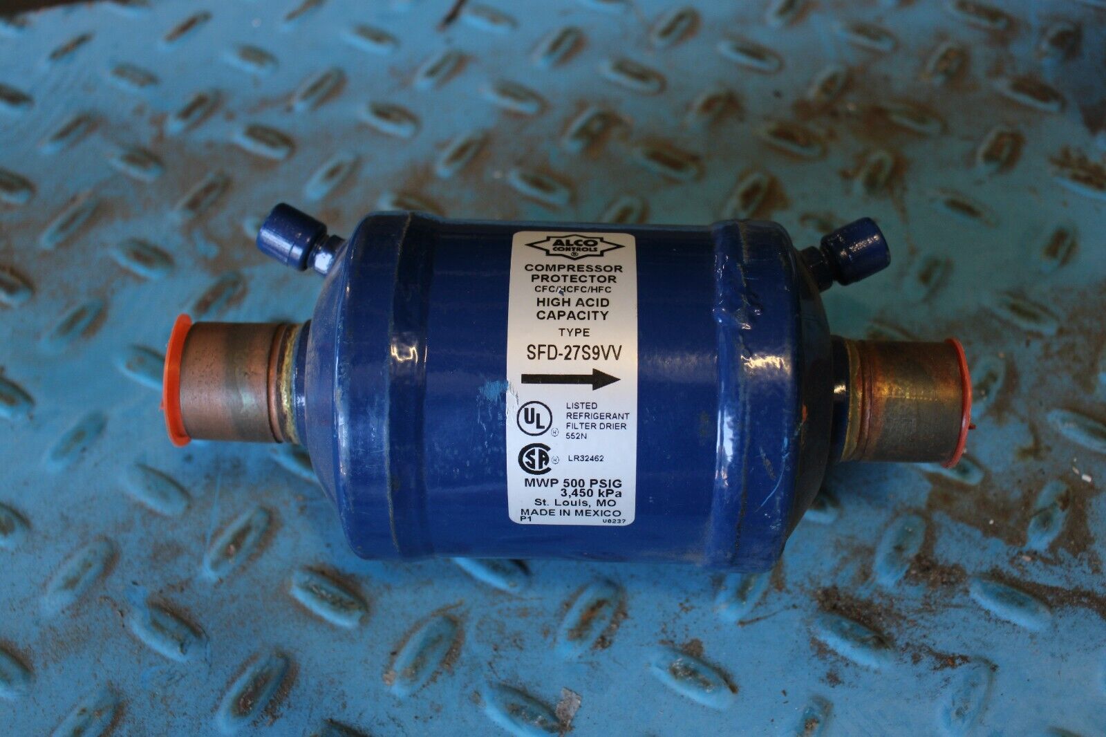 REFIGERANT FILTER DRIER COMPRESSOR PROTECTOR ALCO SFD-27SPVV - Northside Material Brokers