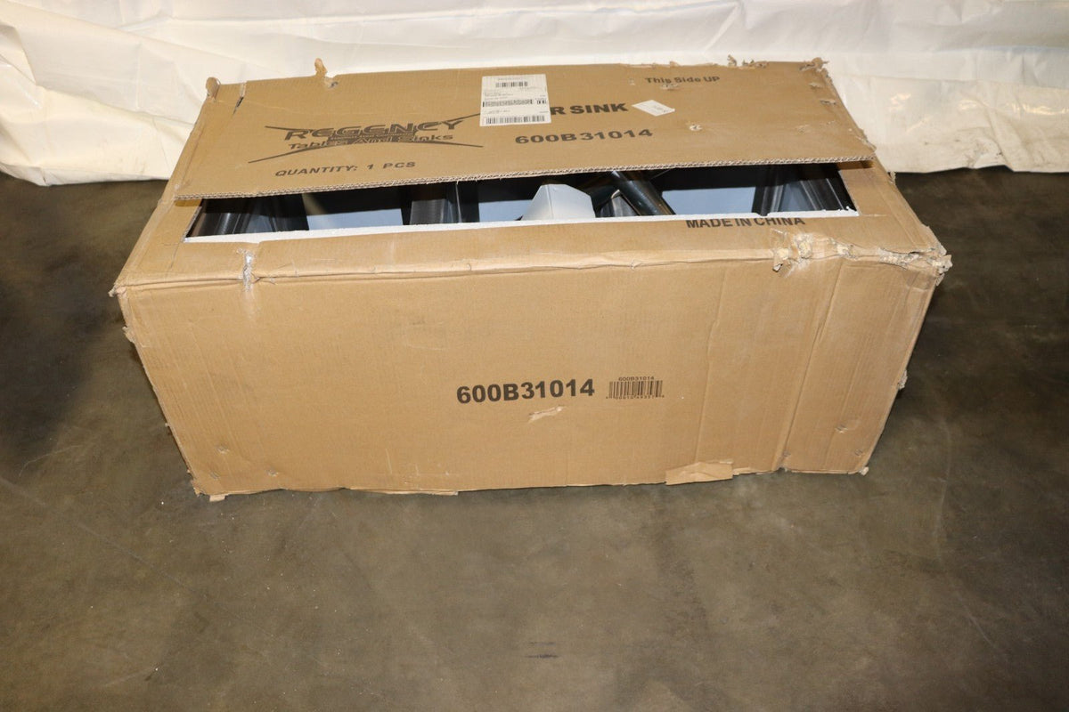 Regency 600B31014 38 1/2" x 18 3/4" Three Bowl Underbar Sink, NOB - Northside Material Brokers