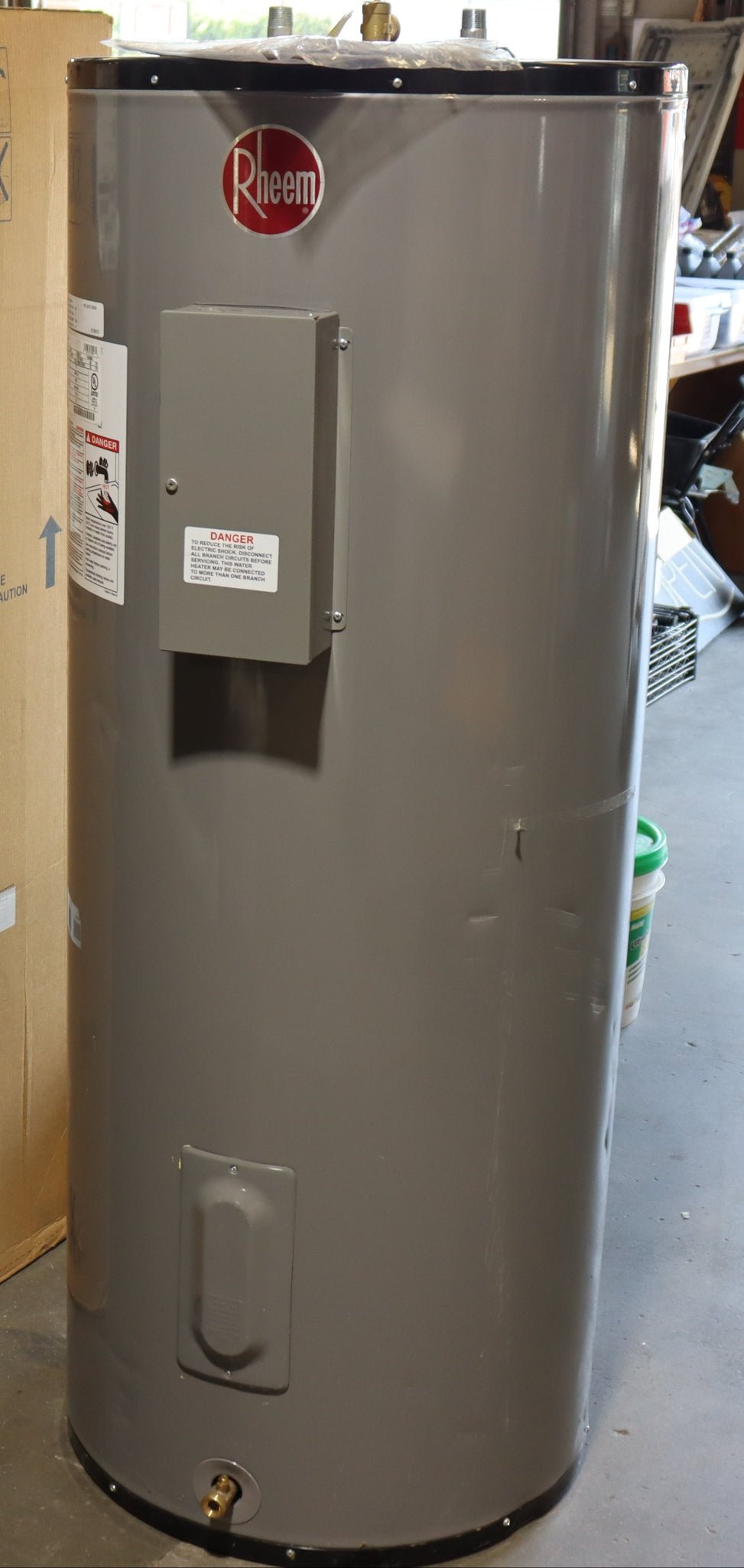 Rheem 80 Gal. 277-Volt 12 kW Multi Phase Field Convertible Commercial Electric Water Heater - Northside Material Brokers
