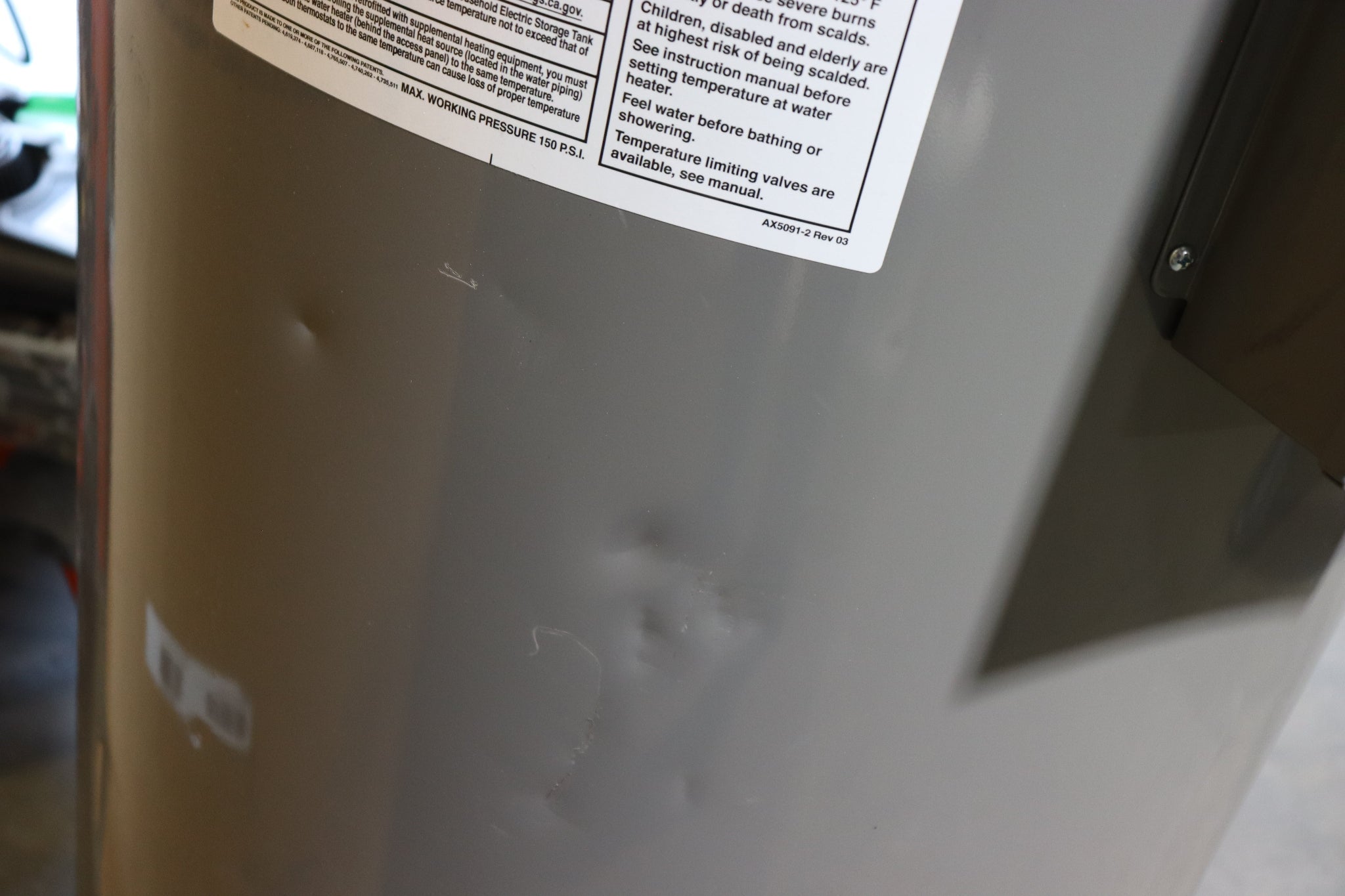 Rheem 80 Gal. 277-Volt 12 kW Multi Phase Field Convertible Commercial Electric Water Heater - Northside Material Brokers