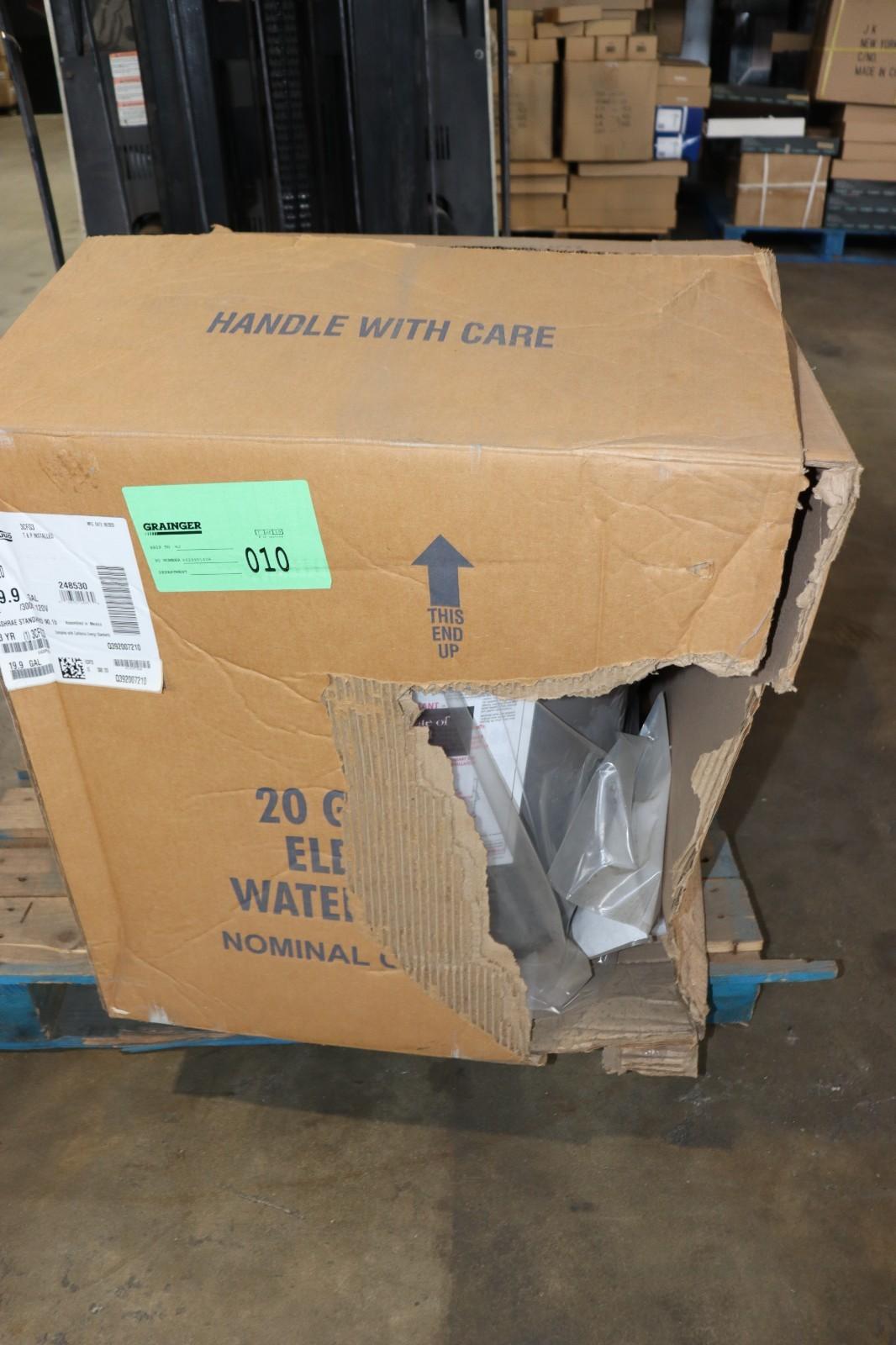 Rheem-Ruud Egsp20 120V 19.9 Gal, 120V, 25 A Amps, Commercial Electric Water - Northside Material Brokers