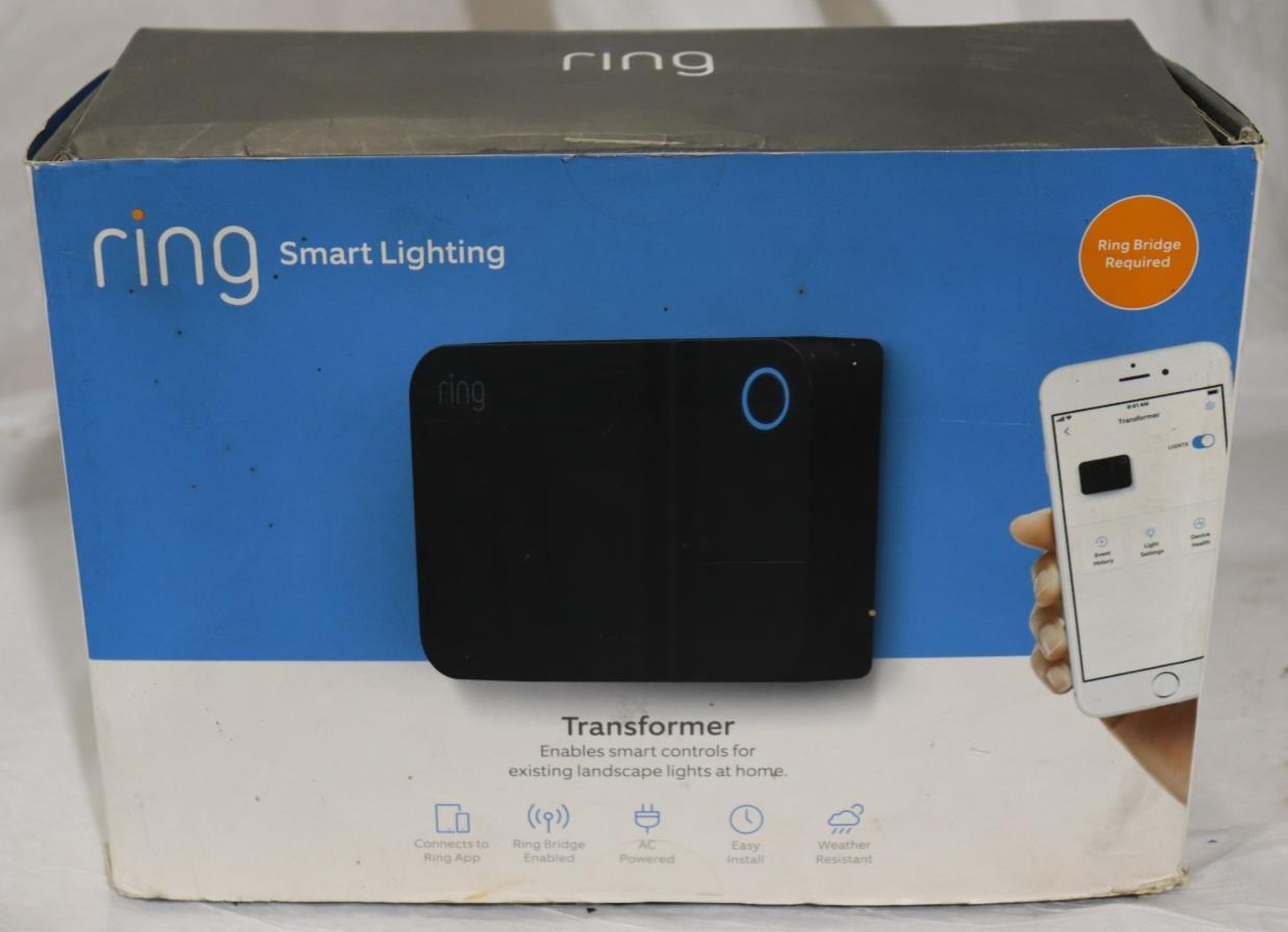 Ring 5AT1S9-BNE0 Smart Lighting Low Voltage Lighting Transformer - Black - Northside Material Brokers