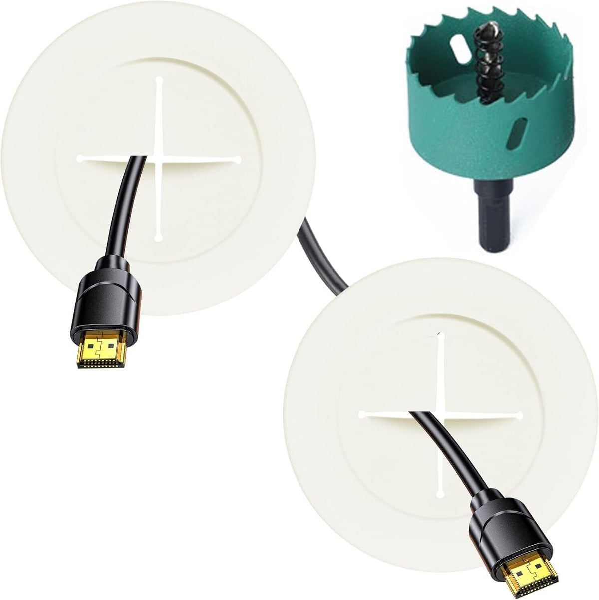 RIOZOO WHITE TV CORD HIDER - Northside Material Brokers