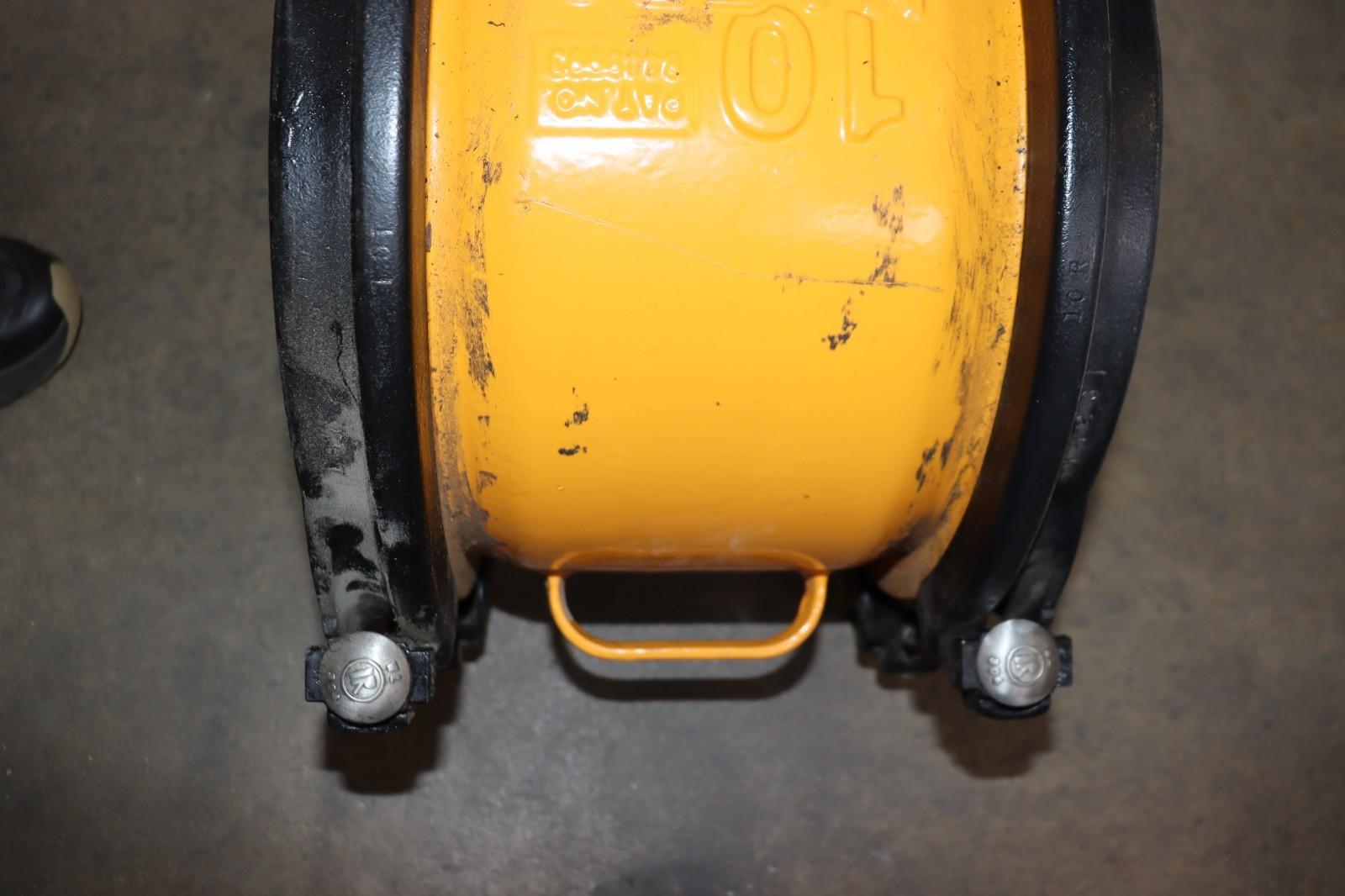 ROMAC Macro HP™ 10 in. Ductile Iron Coupling 10.70 - 11.90 in. 260-1190831 - Northside Material Brokers