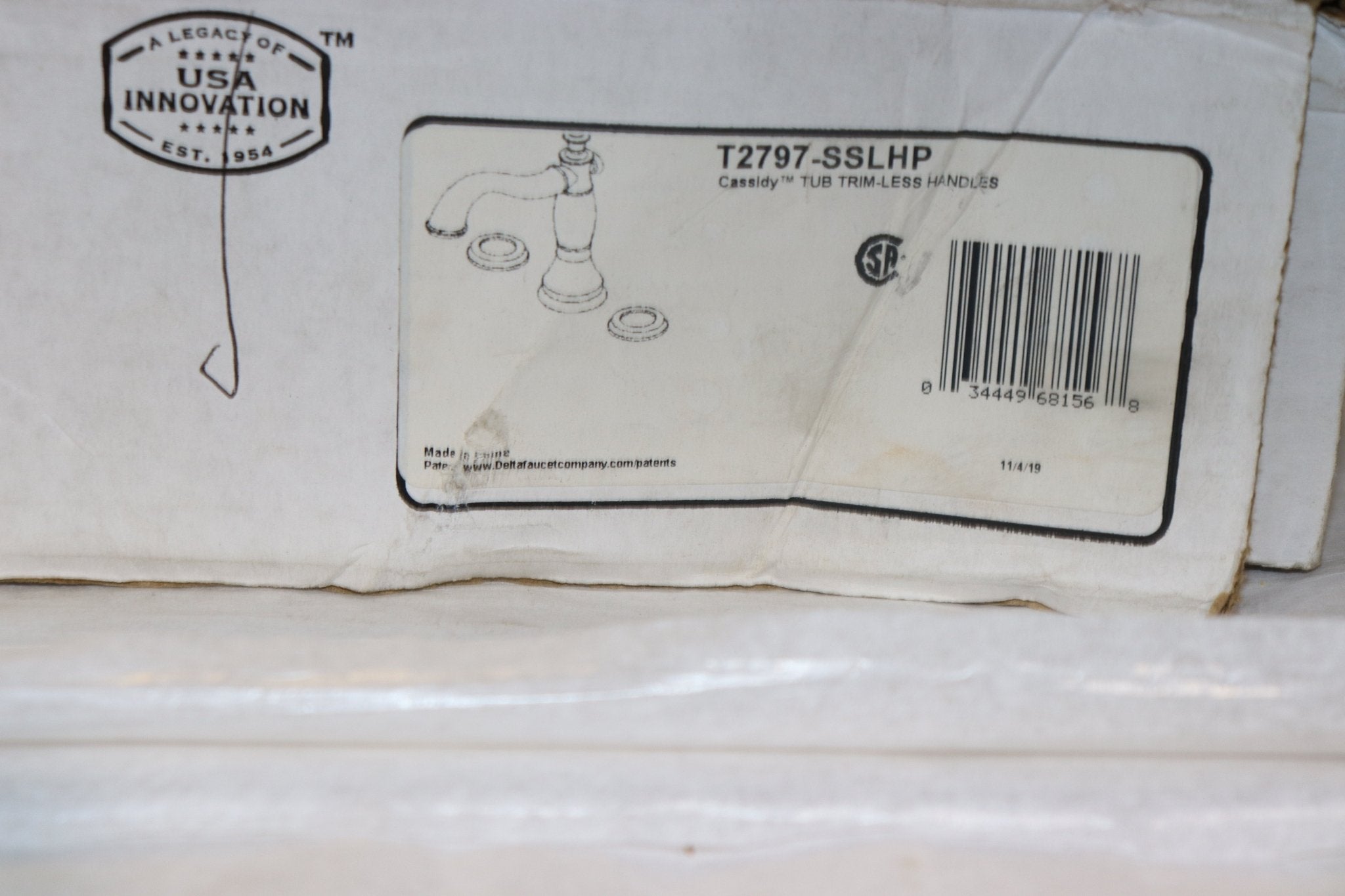 ROMAN TUB FILLER DELTA Cassidy T2797-SSLHP - Northside Material Brokers
