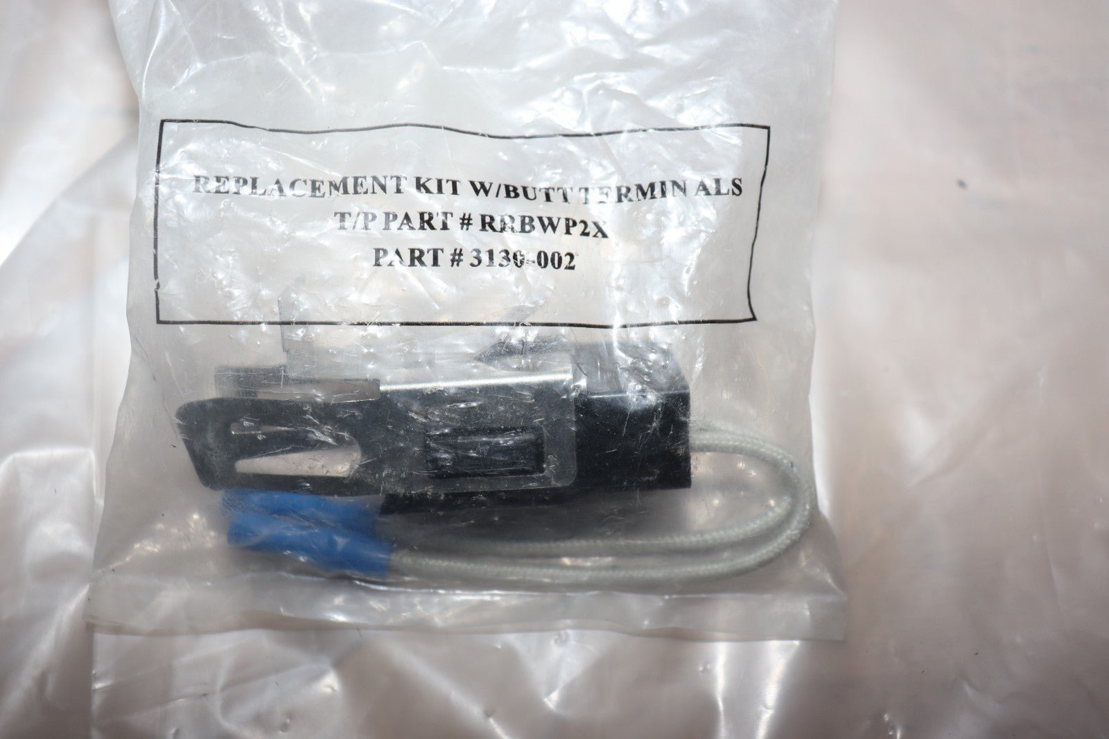 RRBWP2X 3130–002 for Whirlpool – Replacement Kit With Butt Terminals - Northside Material Brokers