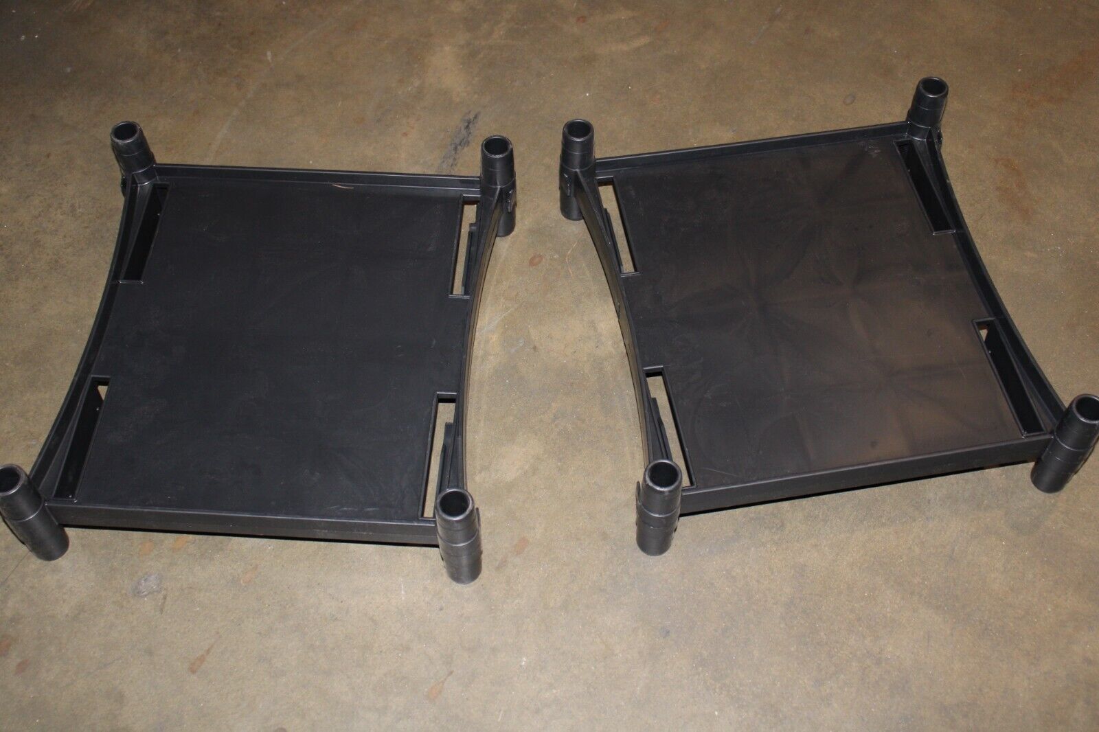 Rubbermaid FG9T7800BLA Housekeeping Cart, Black - Northside Material Brokers