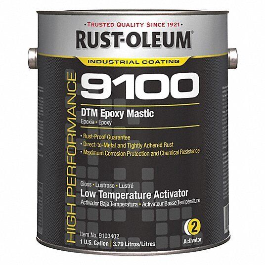 RUST-OLEUM Low VOC Low Temperature Epoxy Coating Activator, 6H236 - Northside Material Brokers