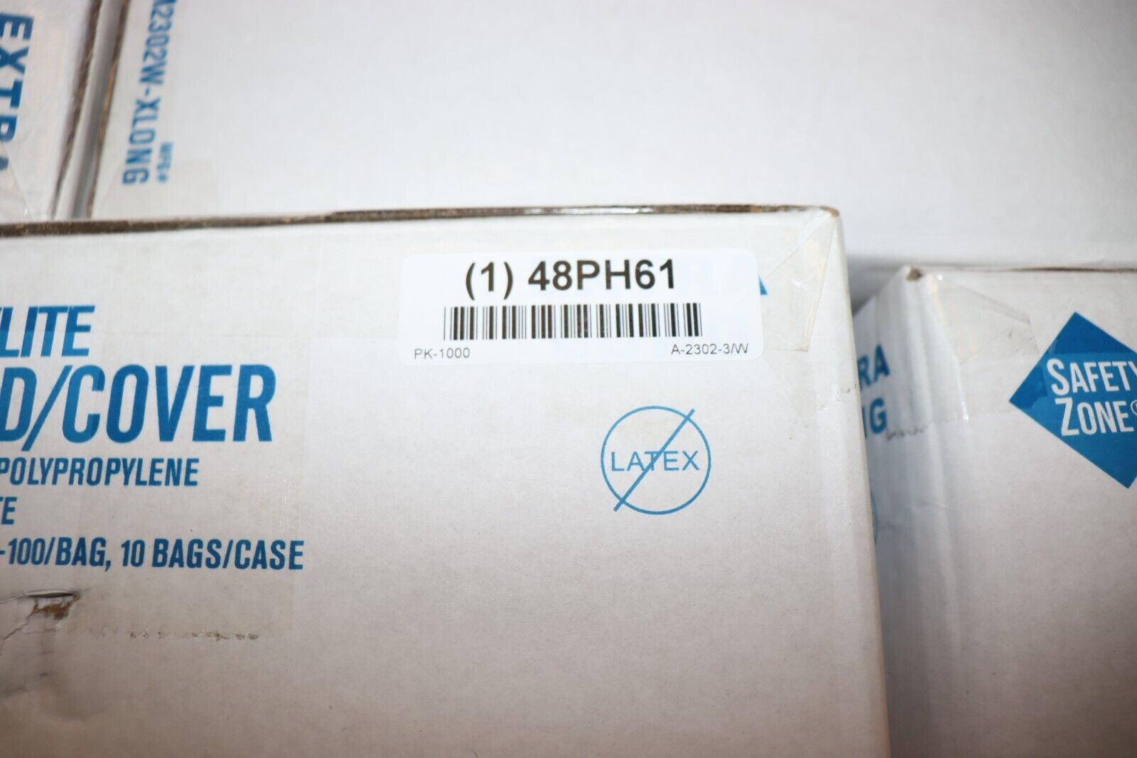 Safety Zone Disposable Hood: White, XL, 1,000 PK, 48PH61 - Northside Material Brokers