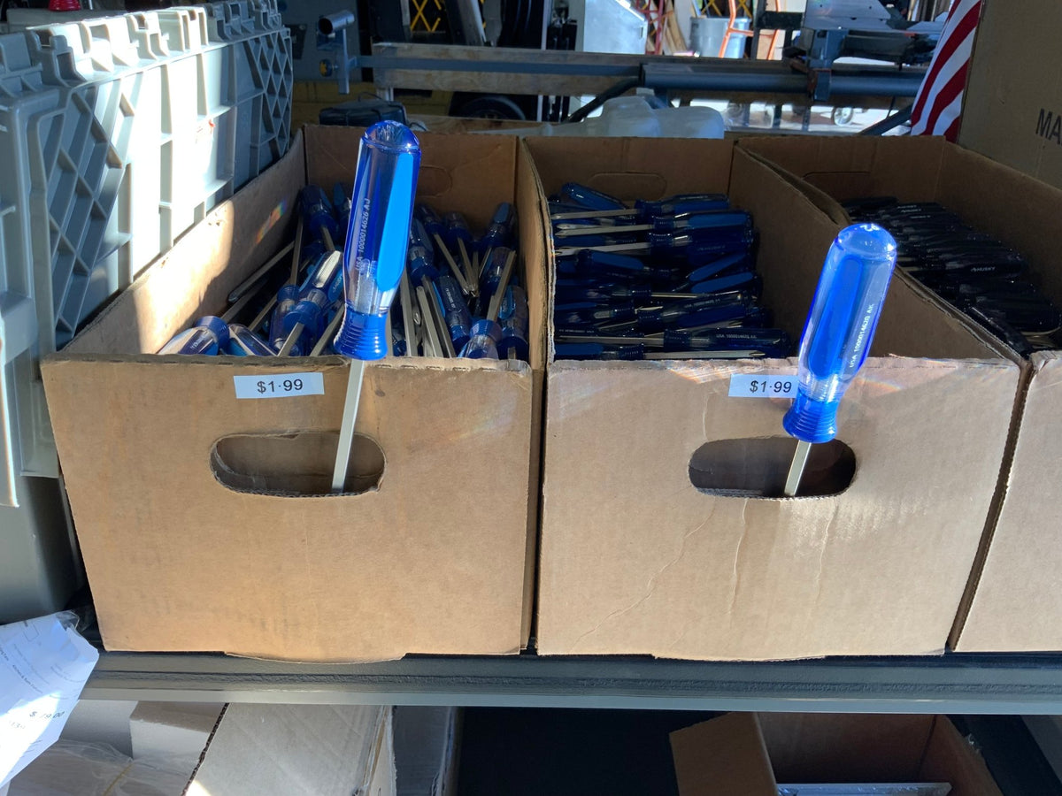 Screw drivers and tac pullers - Northside Material Brokers