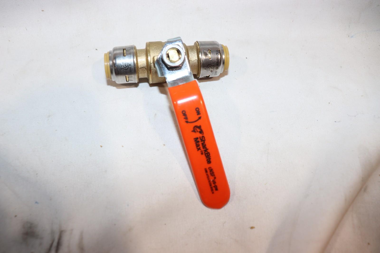SharkBite 1/2 in. Push-to-Connect Brass Ball Valve Pro Pack 3-Pack, Open Package - Northside Material Brokers