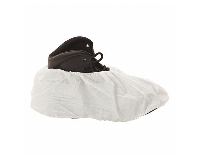 Shoe CoverAnkle, Includes Slip Resistant Sole, White, XL, box of 200 - Northside Material Brokers